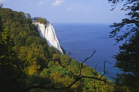 Kreisefelsen Königstuhl auf der Insel Rügen - Bild vergrößern ...